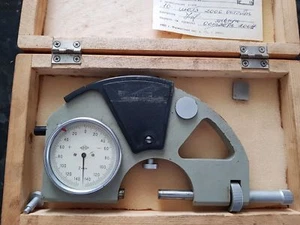 Micrometer 25-50mm 0,002mm Dial Snap Meter USSR 100% ORIGINAL - Picture 1 of 5