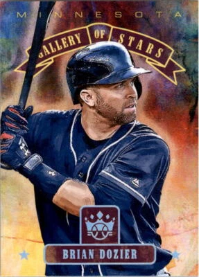 2018 Diamond Kings Gallery of Stars #8 Brian Dozier - NM-MT - Image 1 of 2