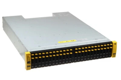 HP 3PAR Drive Shelf M6710 with 24x 450GB SFF SAS HDDs 10k #697388 + 19" Rails - Image 1 of 2
