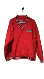 Ohio State College Pullover Windbreaker Jacke Large Original Stuff Collegiate - Bild 1 von 7