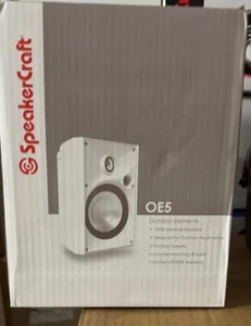 Nuevo SpeakerCraft OE5 One Interior/Exterior Blanco (Cada uno) 100W - Imagen 1 de 1