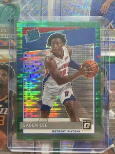 Saben Lee RC 2020-21 Optic Green Pulsar Prizm Refractor Rated Rookie Card #191 - Picture 1 of 2