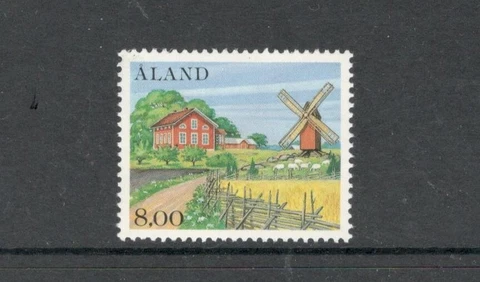 ALAND - FARM AND WINDMILL - #19 - MNH - YR 1985 Cover