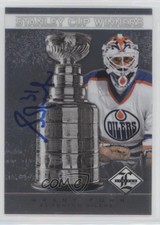 2012-13 Panini Limited Stanley Cup Winners Signatures /99 Grant Fuhr Auto HOF