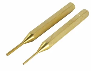 Nuevo 2 PIEZAS ARMERO ARMERO ARMERO TUBO PUNZÓN DE LATÓN PIN DE DERIVA en bolsa cerrada ST1033B - Imagen 1 de 3