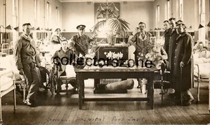 Primera Guerra Mundial Tropas Británicas Heridas Puerto Said Hospital General Egipto Foto Real Postal - Imagen 1 de 2