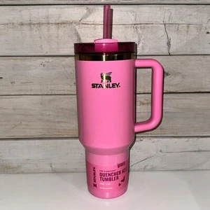 Stanley x Wicked 40oz Glinda Quencher Tumbler - Glitter Pink & Gold - NWT - Picture 1 of 10
