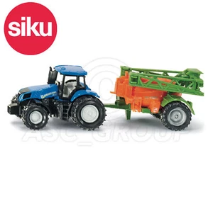 SIKU NO.1668 1:87 Scale NEW HOLLAND TRACTOR WITH CROP SPRAYER Dicast Model / Toy - Picture 1 of 1
