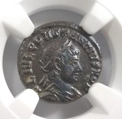 Констанций II Римская империя BI Nummus AE3/4 NGC XF Древний Epfig Клад Родословная - Изображение 1 из 4