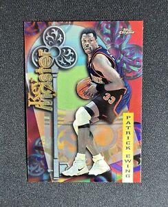 1997-98 Topps Chrome Patrick Ewing 22 Seasons Best Key Master Insert Card Knicks
