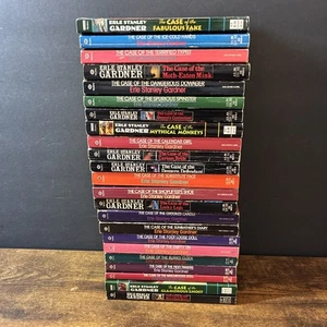 Vintage Posten 23 Erle Stanley Gardner Taschenbuch Perry Mason Mystery Buch Konvolut - Bild 1 von 12