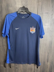 Nike Dri Fit Las Vegas Heat FC Soccer Club Jersey #27 Blue Youth XL - Picture 1 of 8