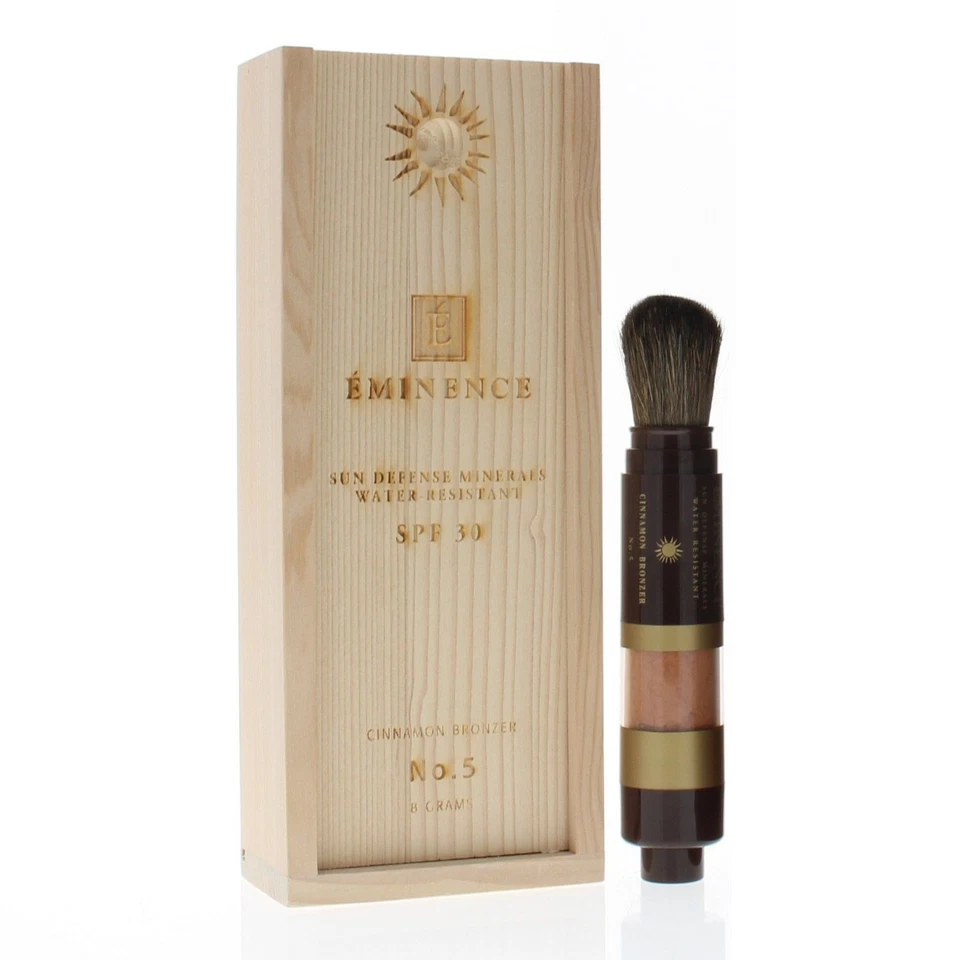 Eminence Sun Defense Minerals SPF 30 No. 5 Cinnamon Bronzer 8g - Brand New - Image 1 of 1
