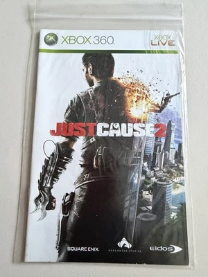 Booklet Only - Microsoft XBox 360 - Just Cause 2 - Image 1 of 2