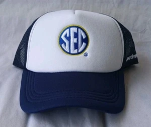 SEC South Eastern Conference Trucker Hat Cap Mesh Snapback Southwest Airlines - Picture 1 of 12