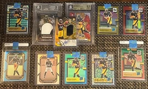 George Pickens 2022 Donruss Optic RR Silver Circles Prizm RC /125 (14 RC LOT) - Bild 1 von 24