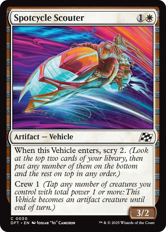 Spotcycle Scouter 30 NM Foil Aetherdrift MTG EN - Image 1 of 1