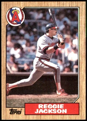 Реджи Джексон 1987 Topps No300 Angels MLB ЧИТАЙТЕ БЕСПЛАТНАЯ ДОСТАВКА AutographDen - Изображение 1 из 2