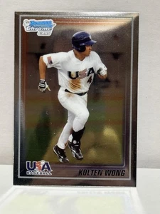 2010 Bowman Chrome USA Baseball #USA-BC21 Kolten Wong - Bild 1 von 2