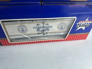 USA Trains R-16371 Flensburger Pilsner Beer Reefer G Scale NIB  - Picture 1 of 3