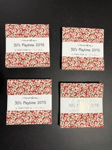 Moda 30’s Playtime 2015 By Chloe’s Closet - 42 - 5” Charm Squares - Picture 1 of 4