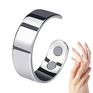 Magnetic Healing Therapy Arthritis Open Ring Weight Loss Pain Relief Womens Men - Picture 1 of 8