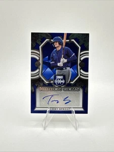 Tommy Specht 2023 Elite Extra Edition Auto Autograph Hidden Gems #HG-TSP Rangers - Picture 1 of 2