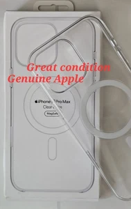 Original Apple Clear MagSafe Case Apple iPhone 16 Pro Max MA7F4ZM/A - Picture 1 of 7