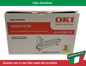 43381705 Oki C5600 Tamburo Giallo - Afbeelding 1 van 3