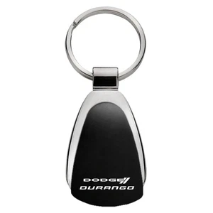 Licensed Black Teardrop Keychain for Dodge Durango - AUGD4585 - Picture 1 of 2