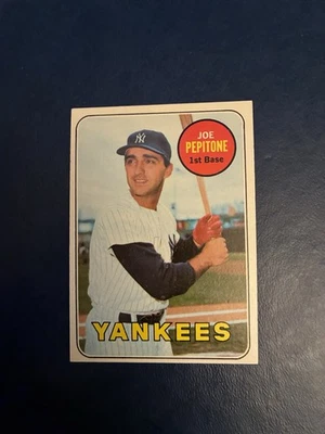 1969 Topps - High # Joe Pepitone #589 casi nuevo Foto 1 de 4