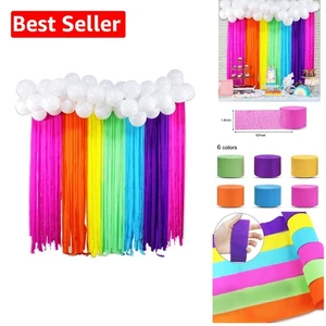 Fun Rainbow Cloud Backdrop & DIY Balloon Arch Kit for Kid's Birthday Parties - Picture 1 of 9