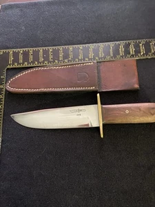 Randall Tom Enos 2015 Cowboy Fighter Knife 440C #1838 w/ Sheath New - Picture 1 of 6