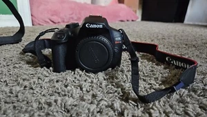 Canon EOS Rebel T7 DSLR Camera EF18-55mm + EF 75-300mm Lens (2727C021) - Picture 1 of 13