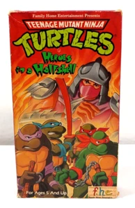 TMNT Heroes in a Half Shell VHS f.h.e Teenage Mutant Ninja Turtles 1985 - Picture 1 of 8