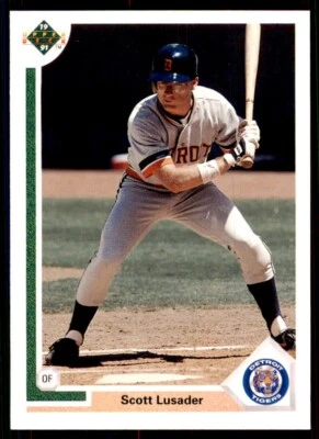 1991 Upper Deck Scott Lusader Baseball Cards #241 - Image 1 of 2