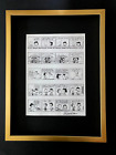 Charles Schulz + Signed Vintage 1968 Peanuts Cartoon + New Frame