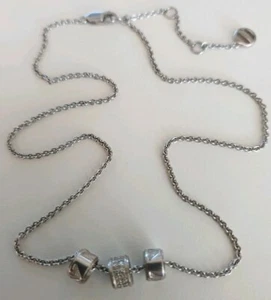 Orginal Armani 925 Silber Kette & 3 Anhänger - Bild 1 von 3