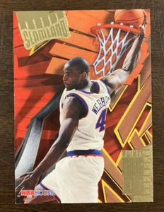 Chris Webber Insert NBA Hoops Skybox Basketball Card 1996 #SL50 - Picture 1 of 2