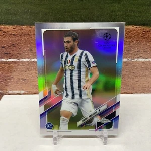 Manolo Portanova 2020-21 Topps Chrome UEFA RC Refractor #21 Juventus - Picture 1 of 2
