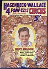 1933 HAGENBECK-WALLACE & 4 PAW & SELLS BROS CIRCUS MAGAZINE AND REVIEW