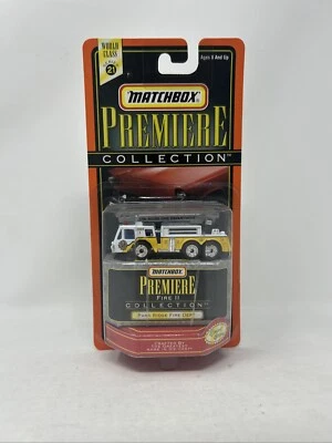 MATCHBOX PREMIERE COLLECTION PARK RIDGE FIRE DEPT LADDER TRUCK EMS DIECAST - Image 1 of 4