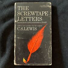 4th printing! The Screwtape Letters by Lewis, C. S. PB 1959