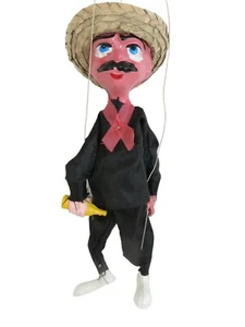 Mexican Marionette String Puppet - Borrachito (Drunk) - Picture 1 of 5
