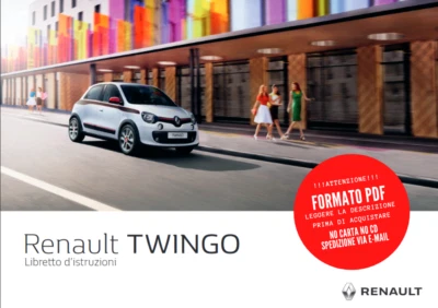 Libretto tagliando manuale uso e manutenzione PDF Renault Twingo 3° 2014 > - Immagine 1 di 4