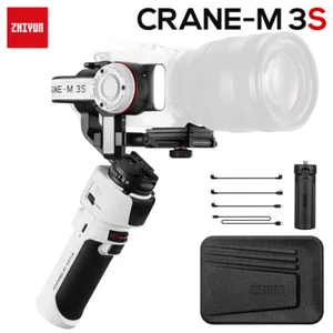 ZHIYUN Crane M3S M3 S 3-Axis Handheld Gimbal Stabilizer for Mirrorless Cameras - Picture 1 of 9