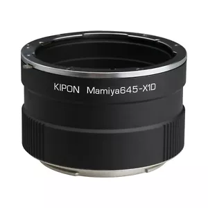 Adattatore KIPON per obiettivo attacco Mamiya 645 per fotocamera Hasselblad X1D - Foto 1 di 5