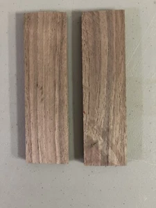 schwarze Nussbaum Messer Waage 2'x7"" x1/4"" Holzrohlinge - Bild 1 von 2