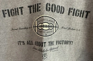 Fight The Good Fight It’s All About The Victory Size XL Delta - Picture 1 of 5