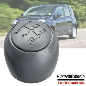 5 Speed Gear Stick Shift Knob Headball For Fiat Panda 03-12 500 500c 07-13 - Afbeelding 1 van 6